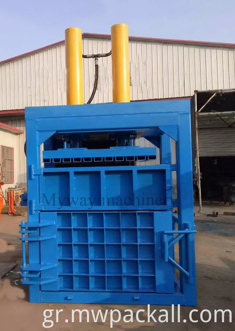 China Hydraulic Baler Machine/ Waste Cotton Baling Press Machine/Baler with ce